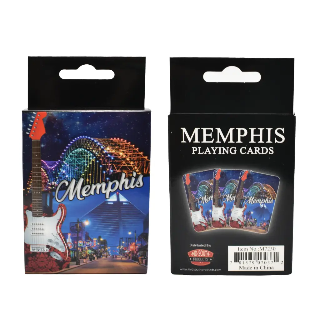 Memphis Playing Cards - Bridge Lights