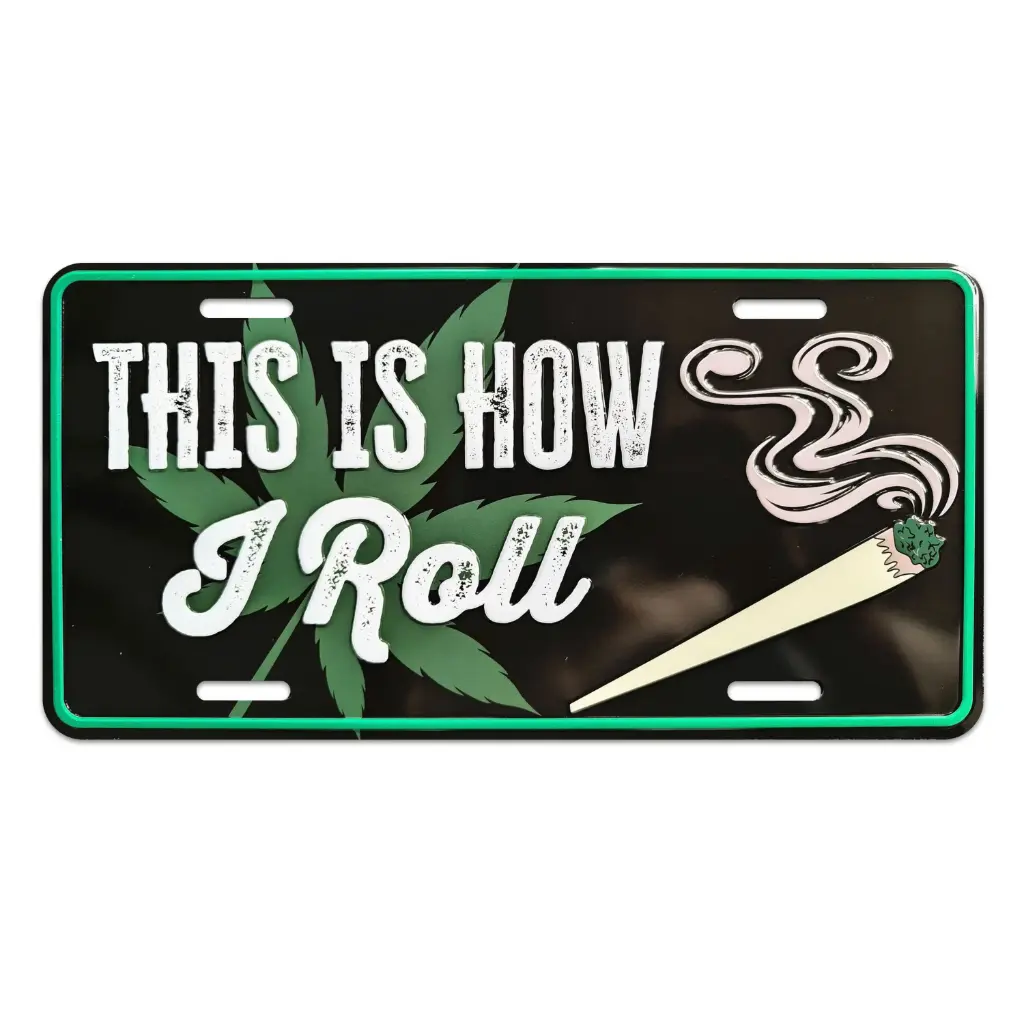 License Plate - This is How I Roll - 6pc Set