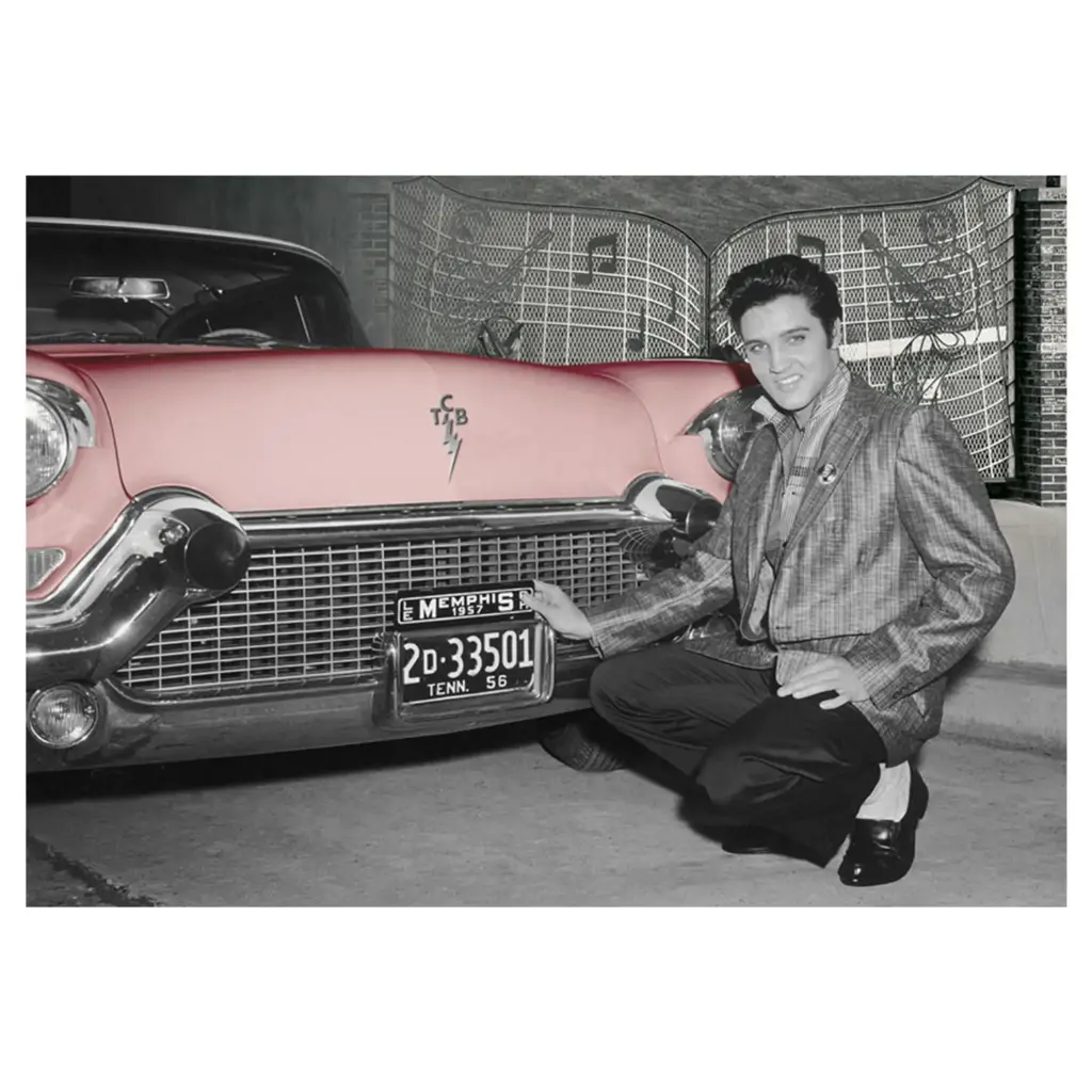 Elvis Postcard - With Car - Pack of 50