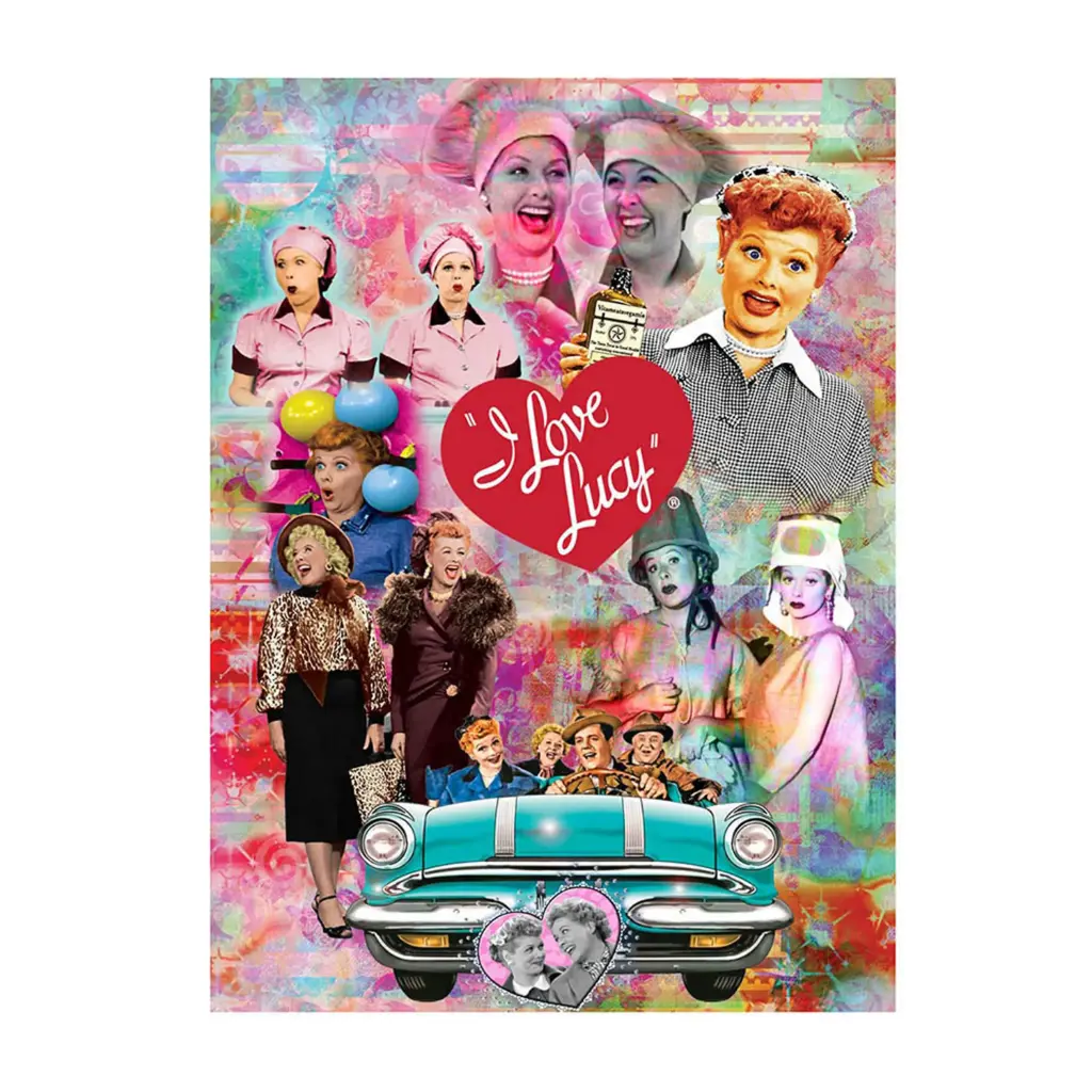 Lucy Magnet - Colorful Collage