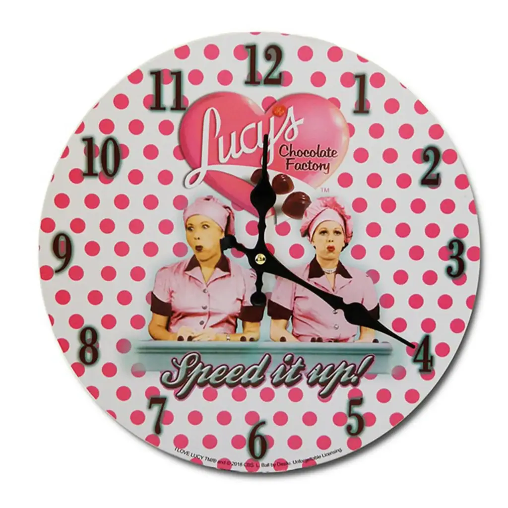 Lucy Clock - Chocolate Factory