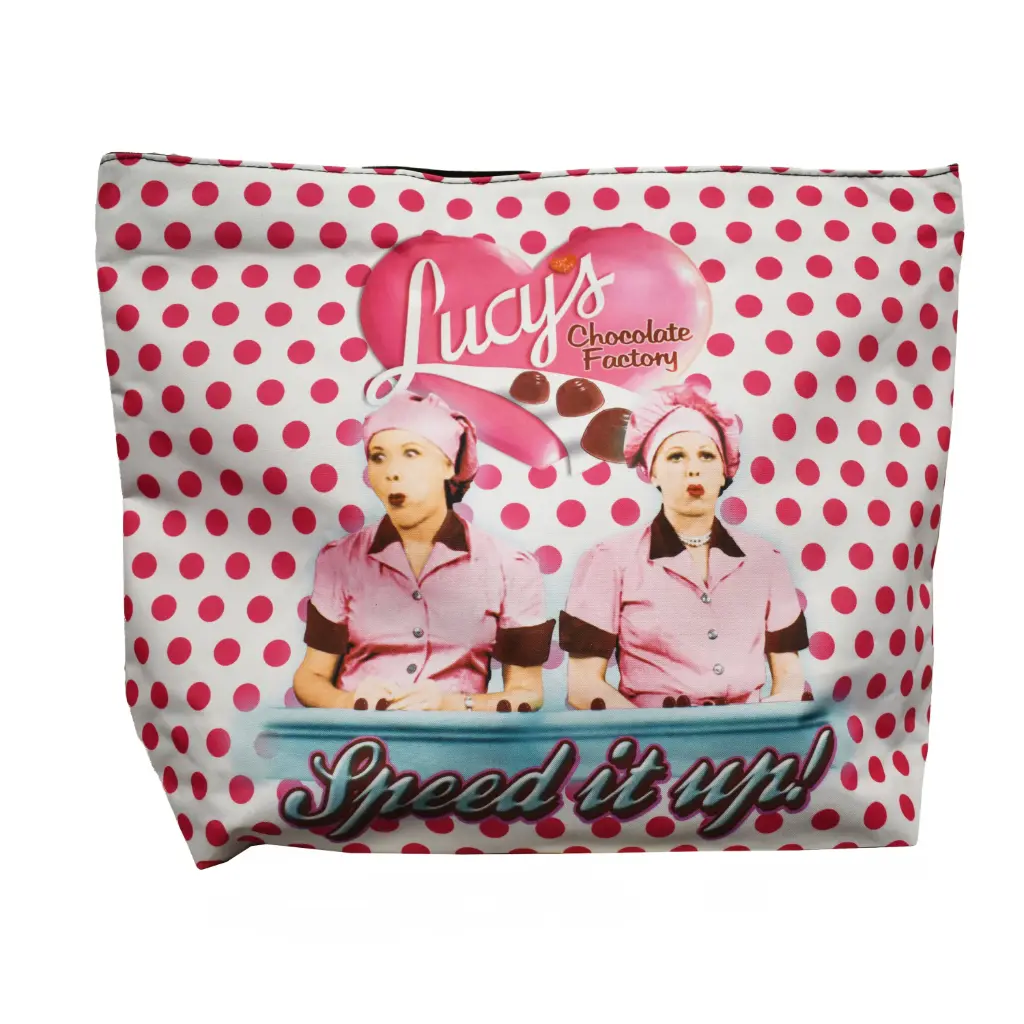 Lucy Tote Bag - Chocolate Factory