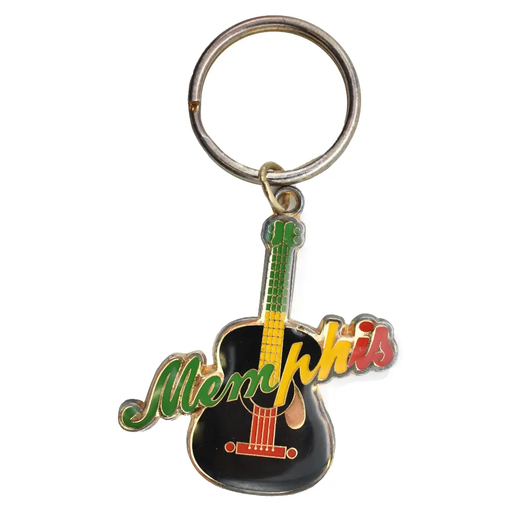 Memphis Keychain - Guitar