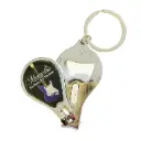 Memphis Key Chain, Nail Clipper & Bottle Opener
