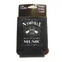 Nashville Huggie/Koozie - Blk & Wht Est.