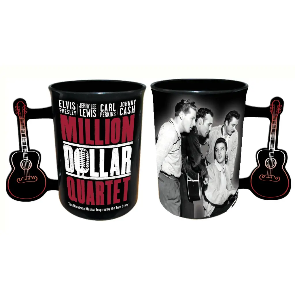 Million Dollar Quartet Mug - Guitar Handle