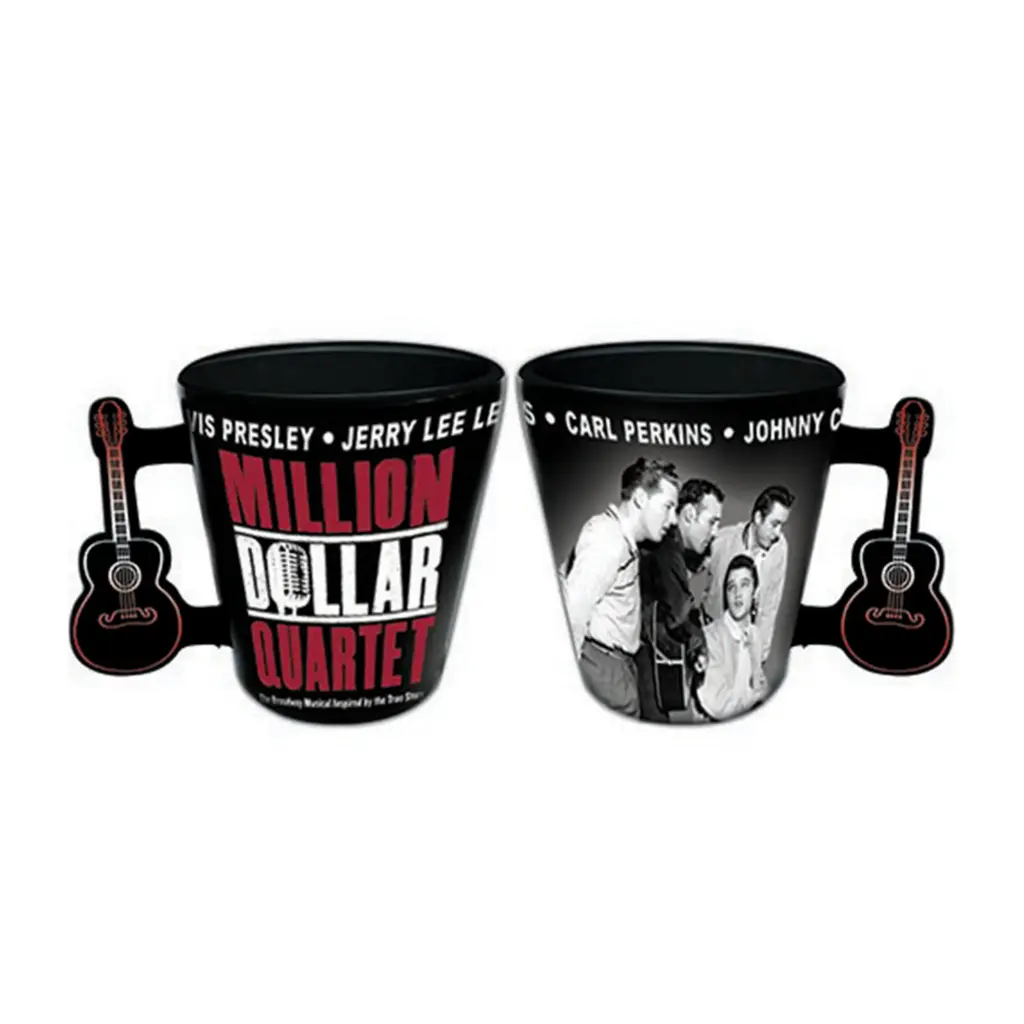 Million Dollar Quartet Shot Glass - Guitar Handle