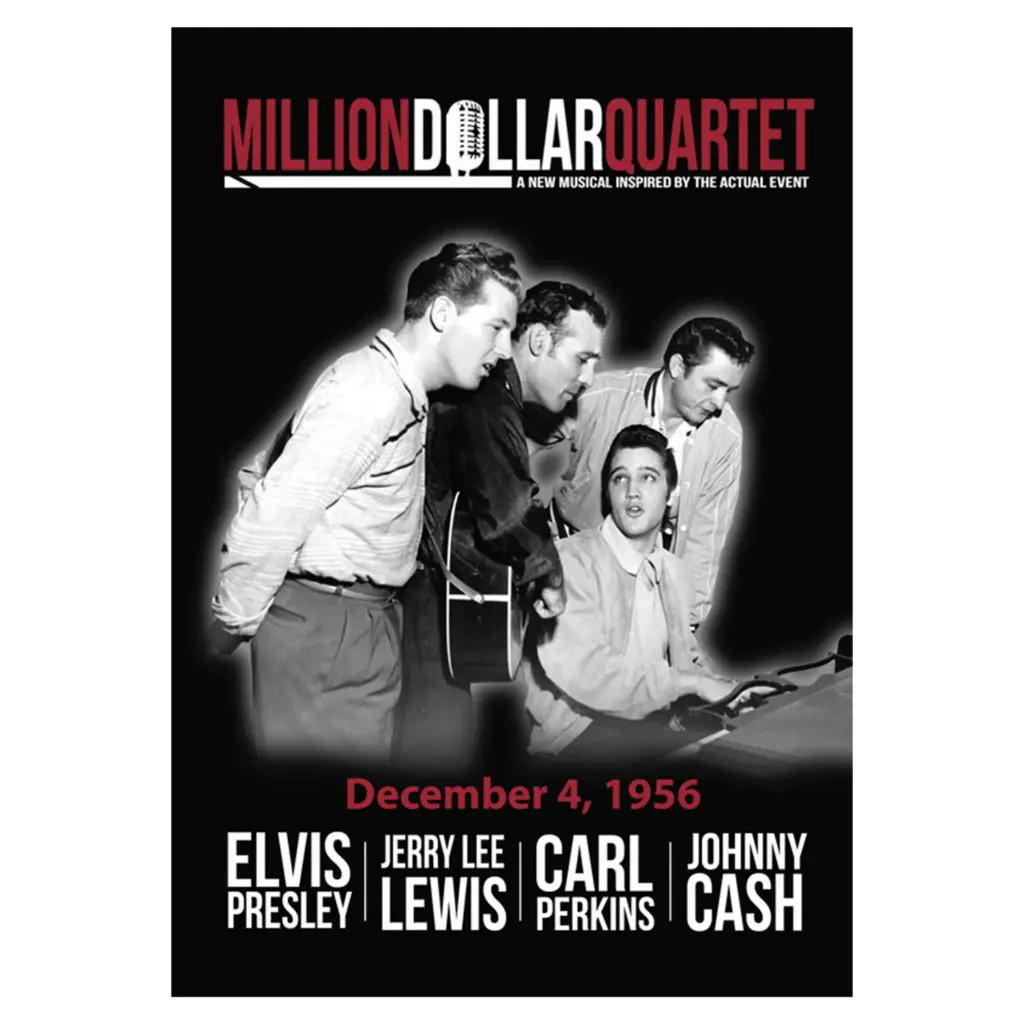 Million Dollar Quartet - Postcard