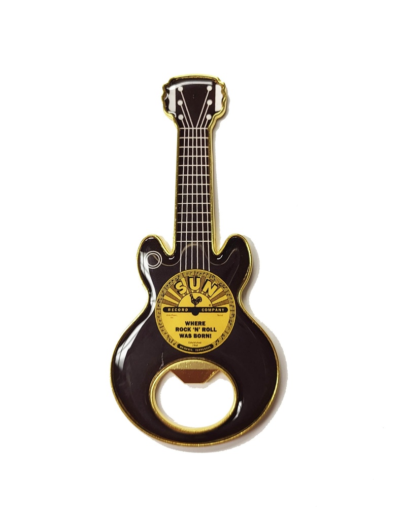 Sun Record Bottle Opener & Magnet - Where Rock & Roll Was Born
