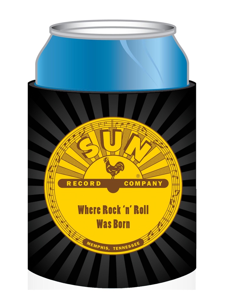 Sun Record Huggie/Koozie - Where Rock 'N' Roll Was Born