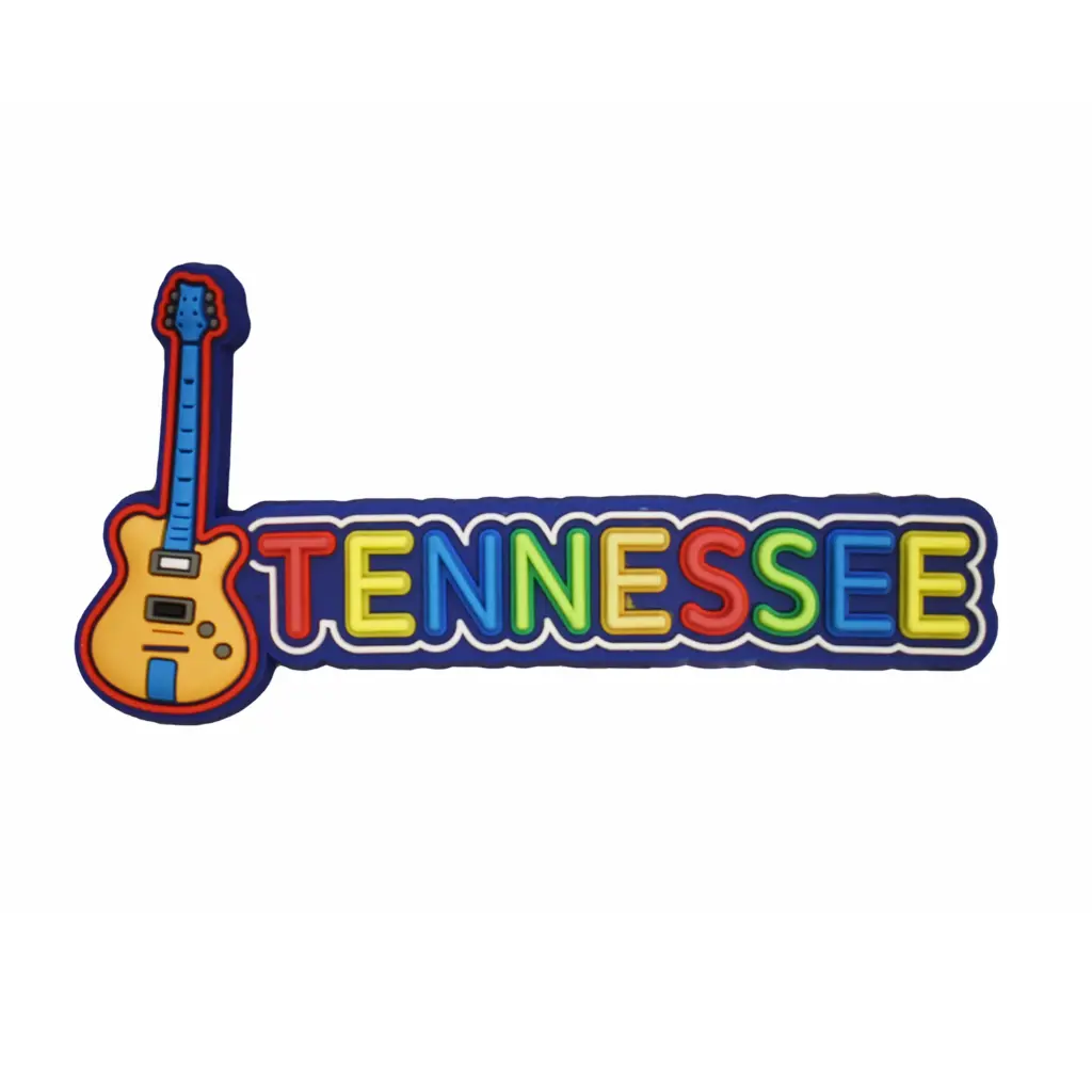 Tennessee Magnet - PVC w/Guitar