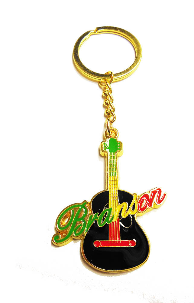 Branson Key Chain - Guitar Multicolor