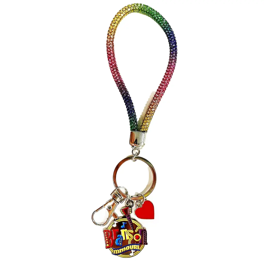 Branson Keychain - Wristlet w/Charms
