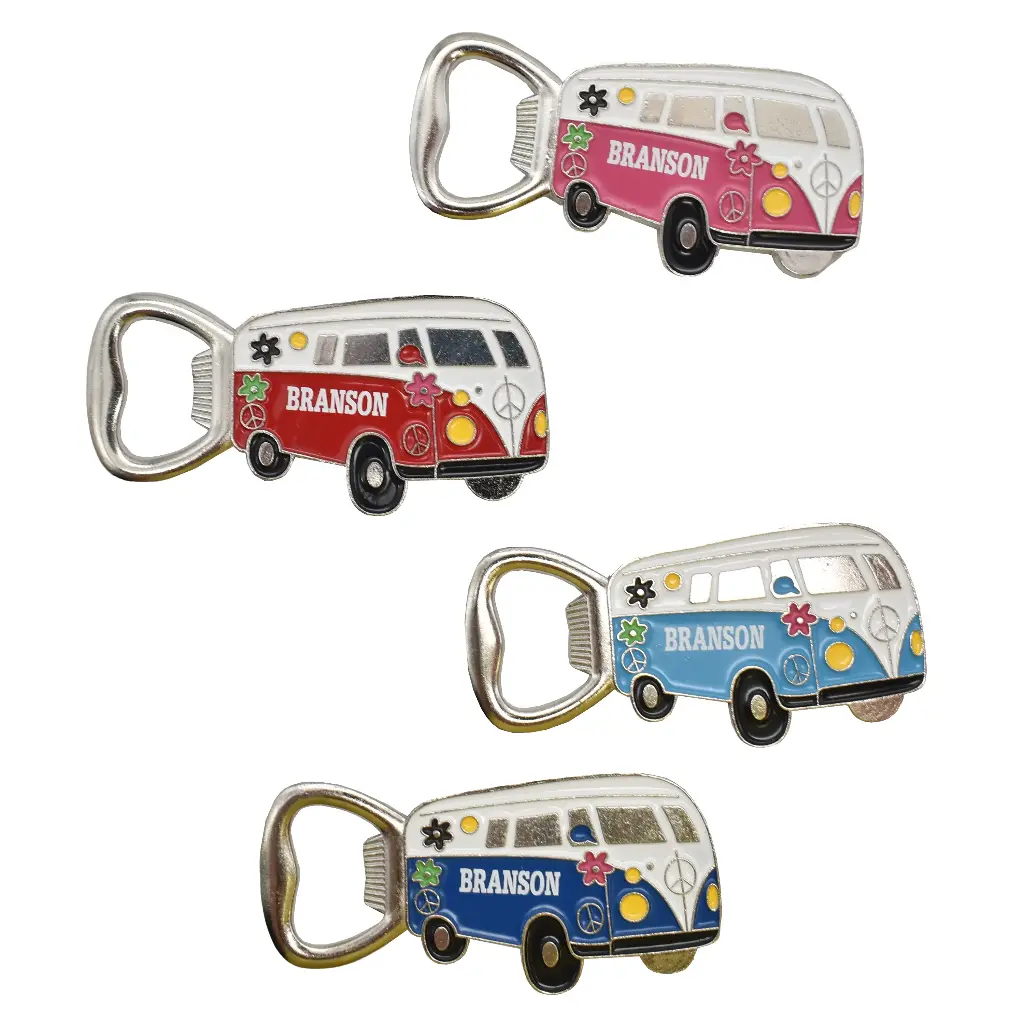 Branson Bottle Opener Set - Van - 11pc Set