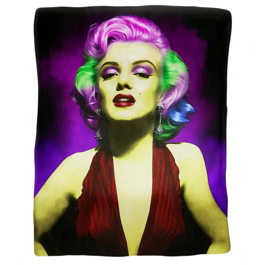 Marilyn Monroe Throw  - Multicolor