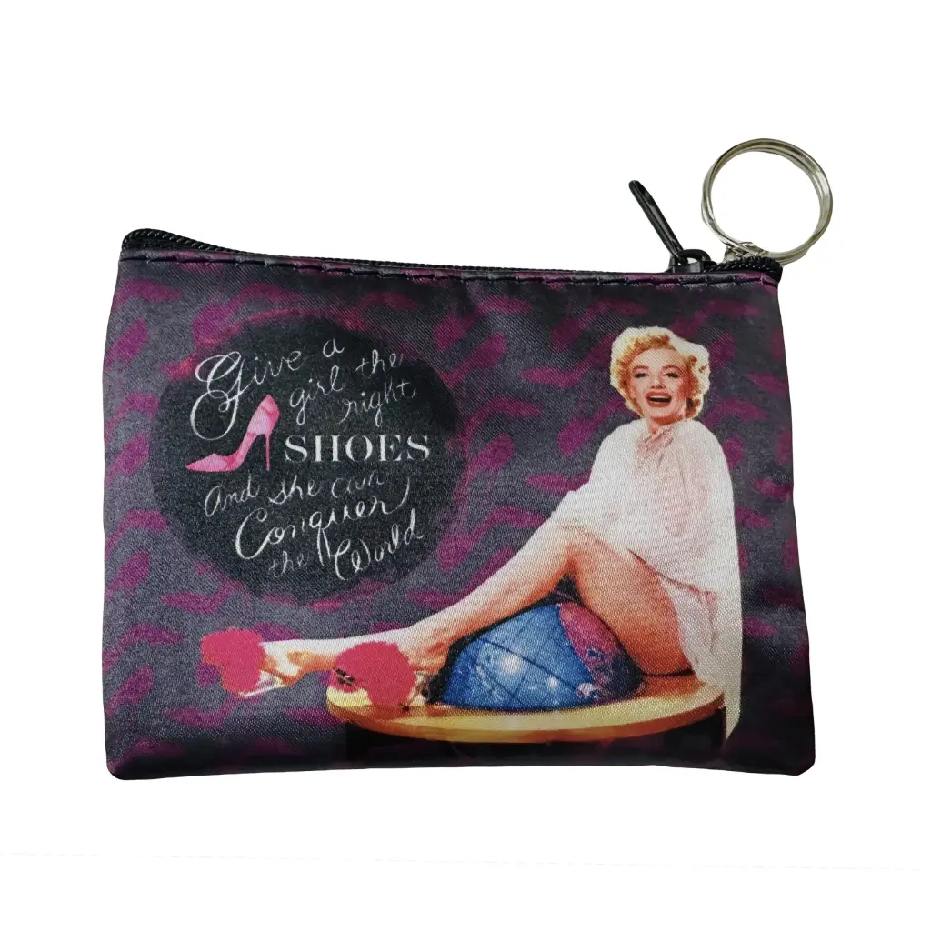 Marilyn Monroe Key Chain/Coin Purse - Right Shoes