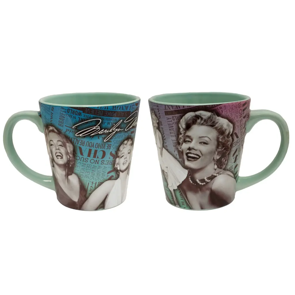 Marilyn Monroe Mug - Collage Quotes