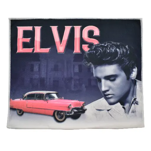 [E9130] Elvis Kitchen Towel - Pink Caddy