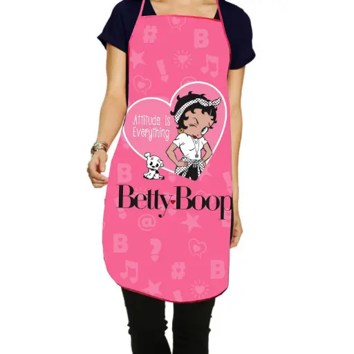 [BB6206] Betty Boop Apron - Attitude