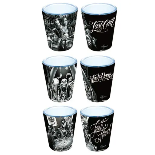 [DG5172] David Gonzales Art Shot Glass Set - Last Call