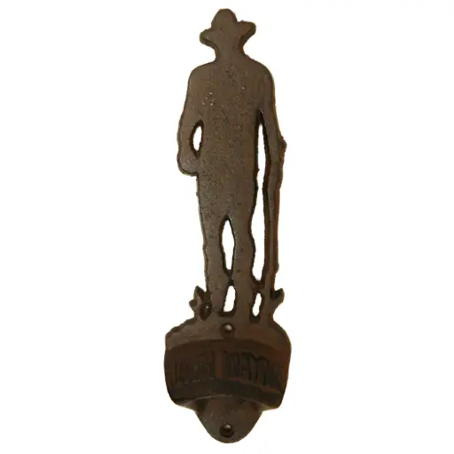 [JW5021] John Wayne Bottle Opener - Cast Iron
