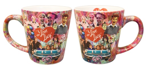 [L5590] Lucy Mug Colorful - Collage