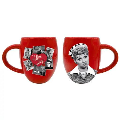 [L5802] Lucy Mug - Red w/Photos