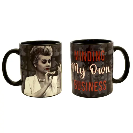 [L6646] Lucy Mug - Minding My Own Business