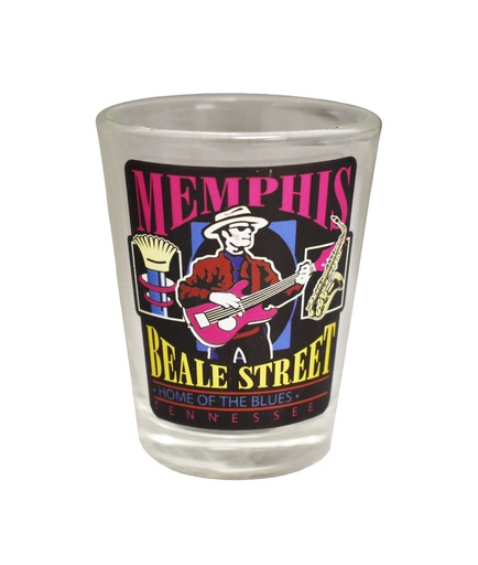 [M3357] Memphis Shot Glass - Big Beale