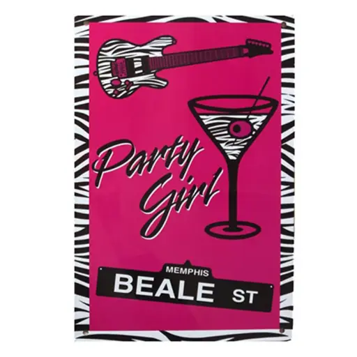[M5198] Memphis Sign - Party Girl