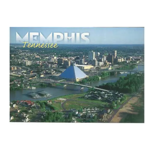 [MSP2087] Memphis Postcard - Aerial - Pack of 50