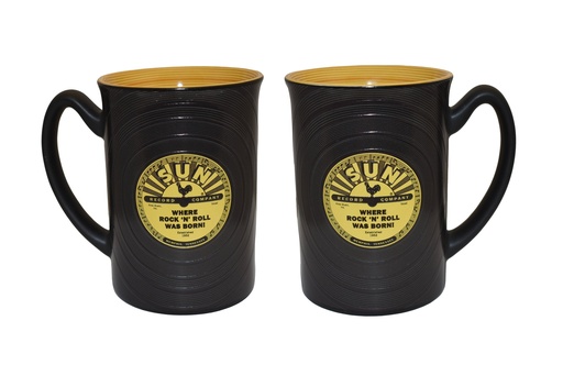 [SR6736] Sun Record Mug - Where Rock 'N' Roll Was Born - Embossed Record