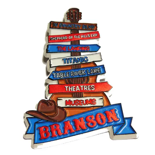 [XBR5499] Branson Magnet - Sign Post Guitar