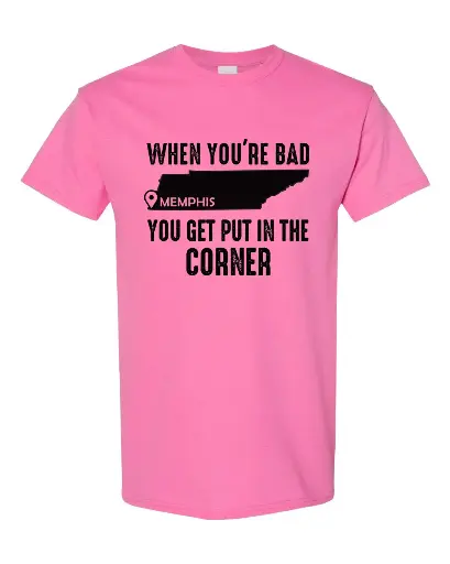 Memphis T-Shirt - Corner Pink