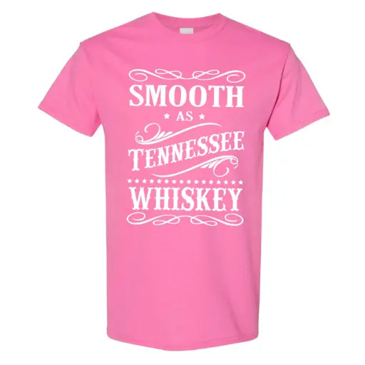 [T6580] Tennessee T-Shirt - Smooth Whiskey - Pink